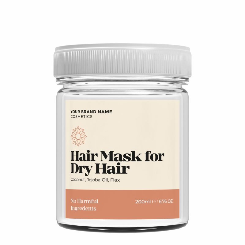 hair mask for dry hair coconut jojoba oil flax scaled 2
